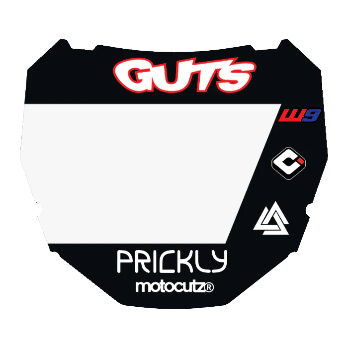 CUSTOM ODI NUMBER PLATE DECAL