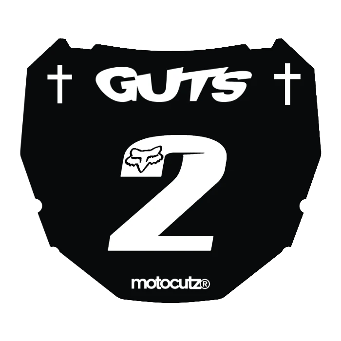 CUSTOM ODI NUMBER PLATE DECAL