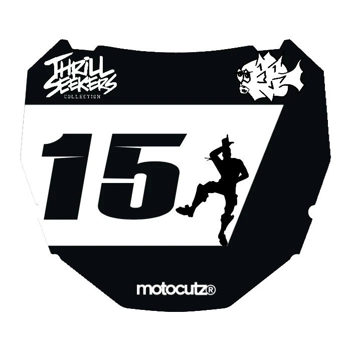 CUSTOM ODI NUMBER PLATE DECAL