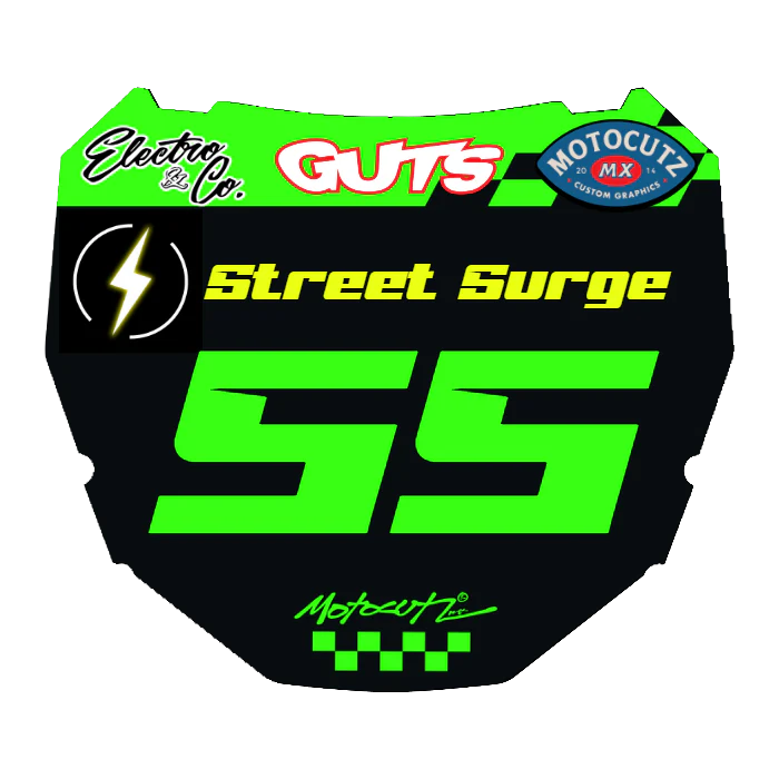 CUSTOM ODI NUMBER PLATE DECAL