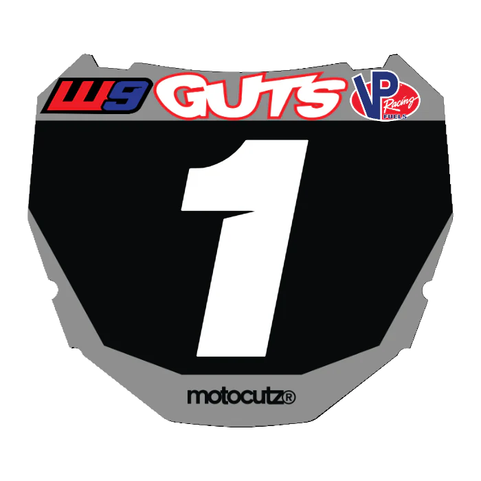 CUSTOM ODI NUMBER PLATE DECAL