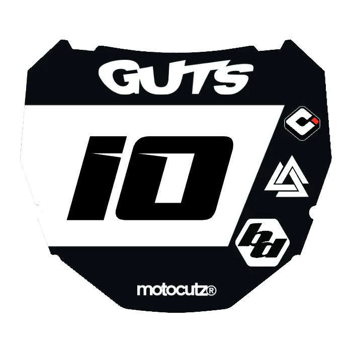CUSTOM ODI NUMBER PLATE DECAL