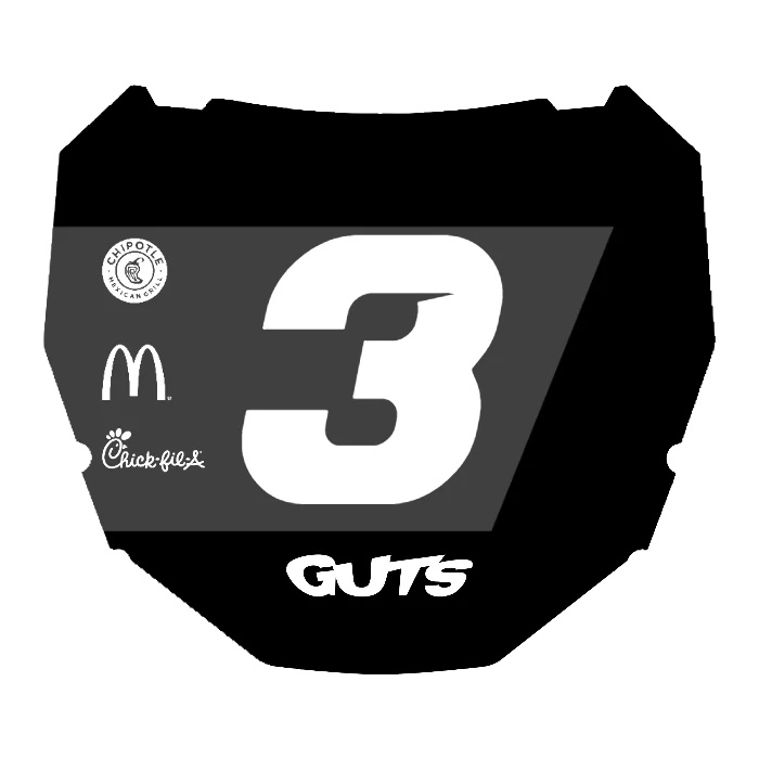 CUSTOM ODI NUMBER PLATE DECAL