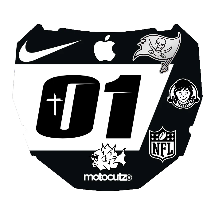 CUSTOM ODI NUMBER PLATE DECAL