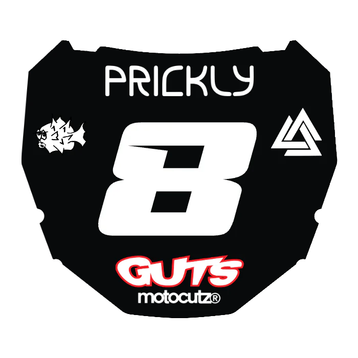 CUSTOM ODI NUMBER PLATE DECAL