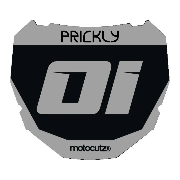 CUSTOM ODI NUMBER PLATE DECAL