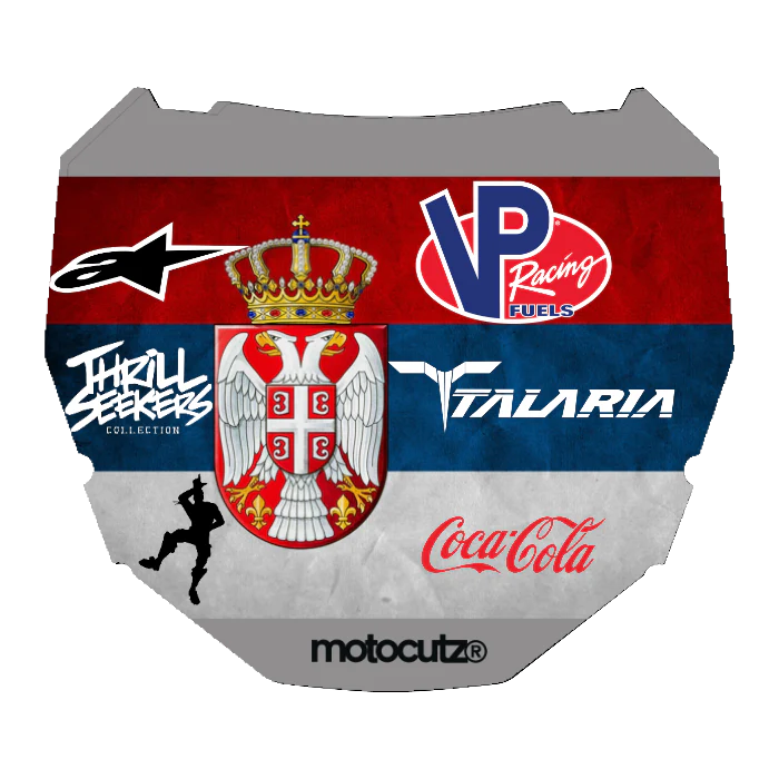 CUSTOM ODI NUMBER PLATE DECAL