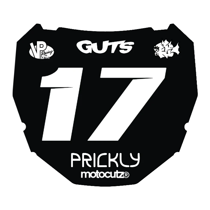 CUSTOM ODI NUMBER PLATE DECAL