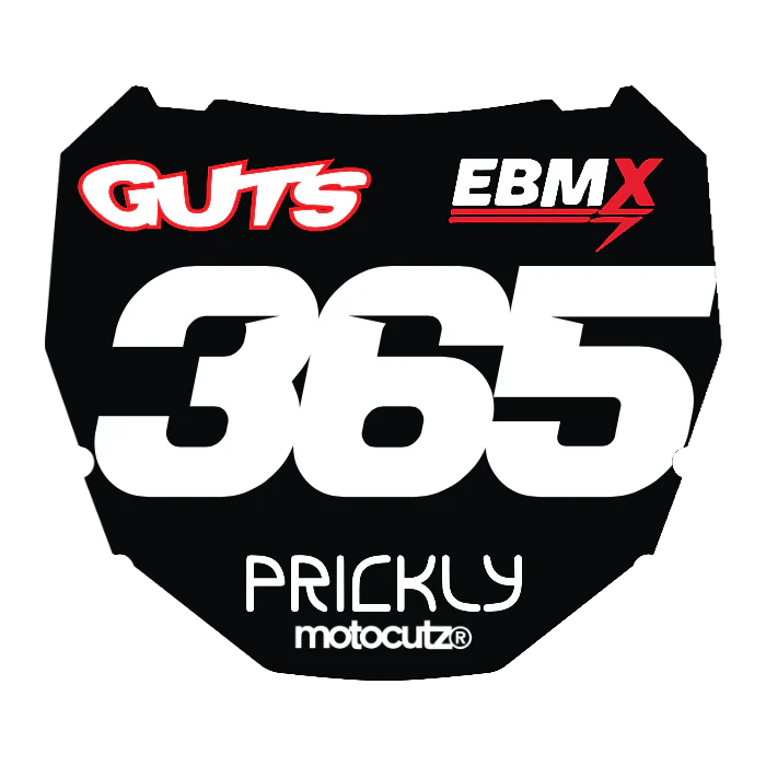 CUSTOM ODI NUMBER PLATE DECAL