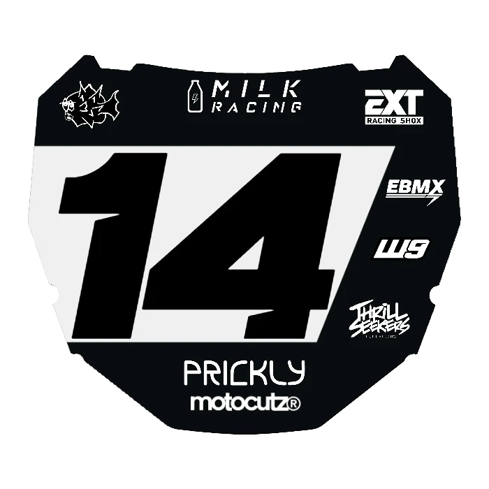 CUSTOM ODI NUMBER PLATE DECAL