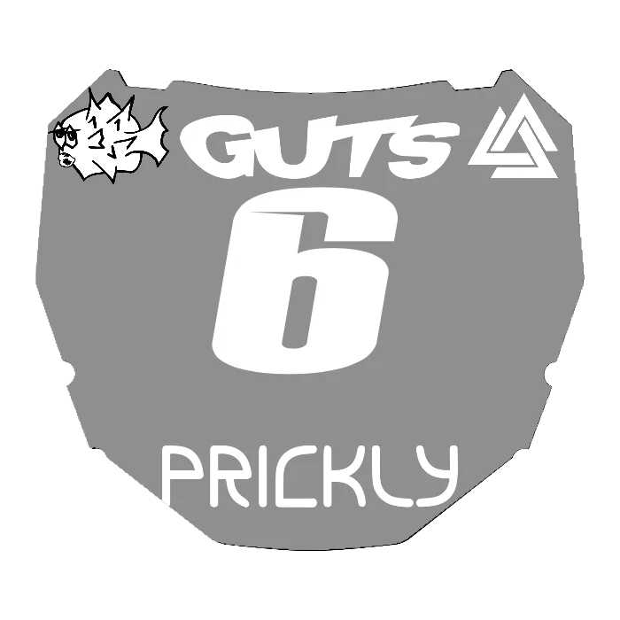 CUSTOM ODI NUMBER PLATE DECAL