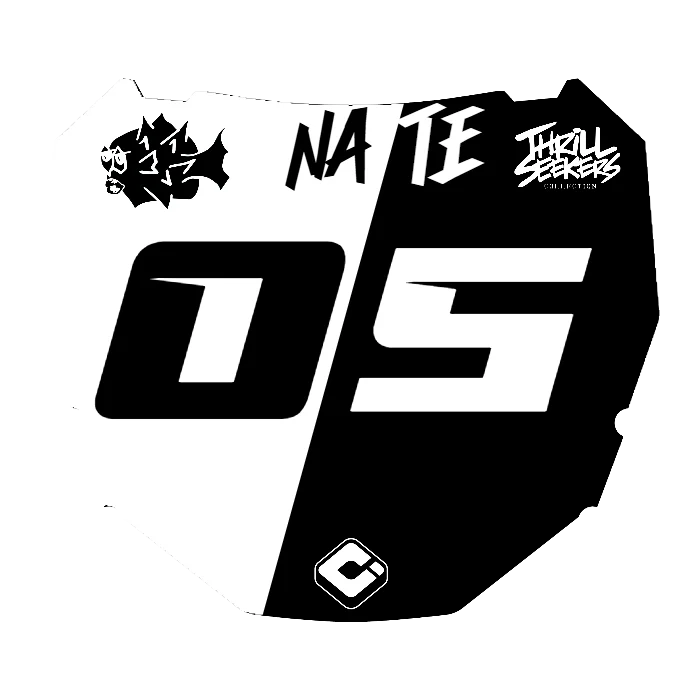 CUSTOM ODI NUMBER PLATE DECAL