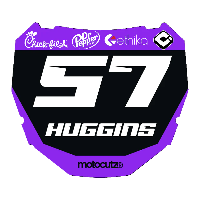 CUSTOM ODI NUMBER PLATE DECAL