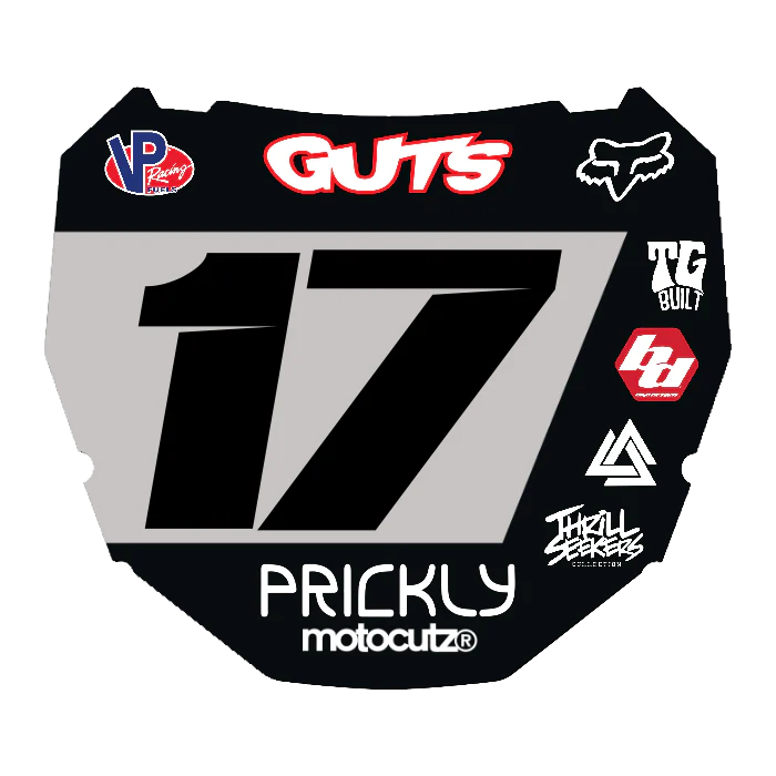 CUSTOM ODI NUMBER PLATE DECAL