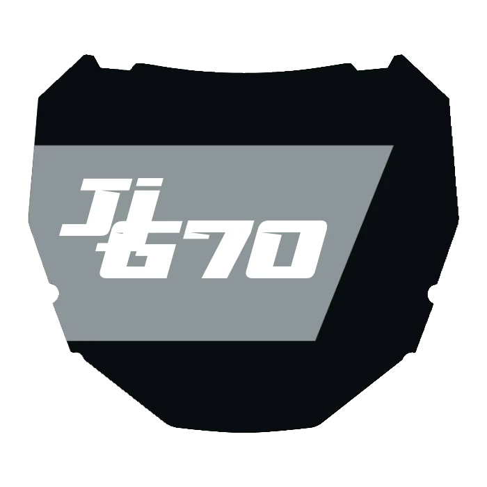 CUSTOM ODI NUMBER PLATE DECAL