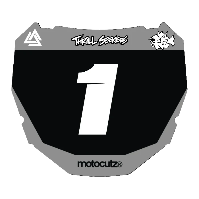 CUSTOM ODI NUMBER PLATE DECAL