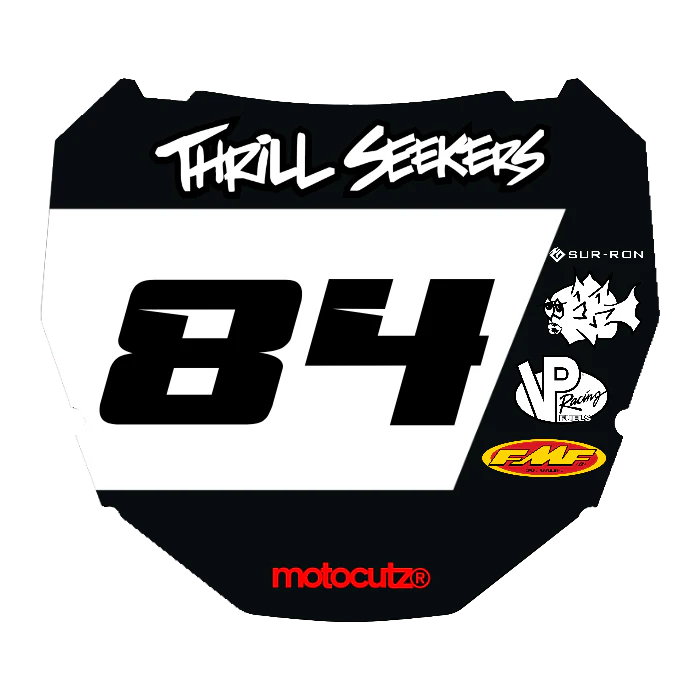 CUSTOM ODI NUMBER PLATE DECAL