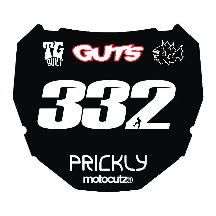 CUSTOM ODI NUMBER PLATE DECAL