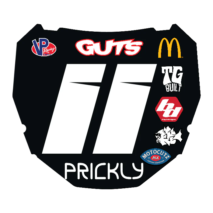 CUSTOM ODI NUMBER PLATE DECAL