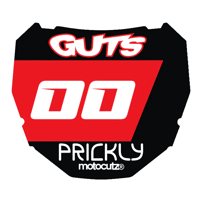 CUSTOM ODI NUMBER PLATE DECAL