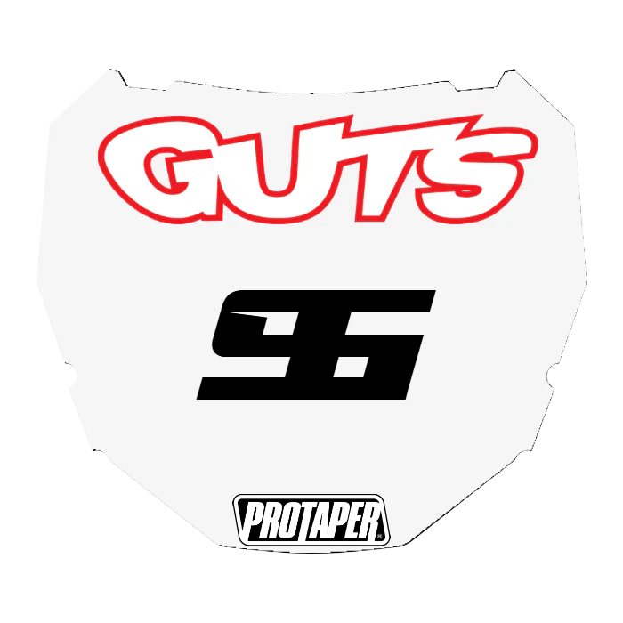 CUSTOM ODI NUMBER PLATE DECAL