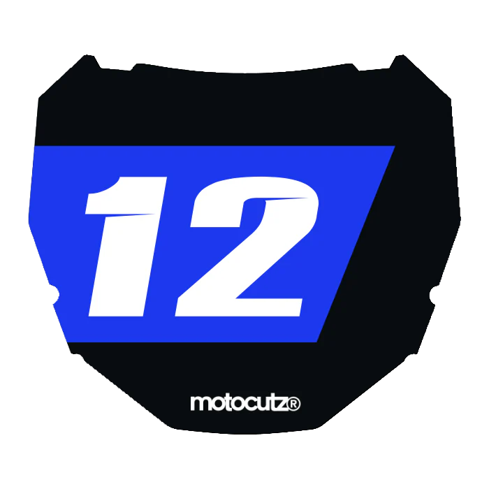 CUSTOM ODI NUMBER PLATE DECAL
