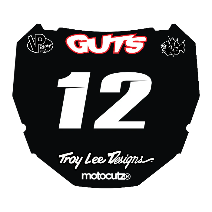 CUSTOM ODI NUMBER PLATE DECAL