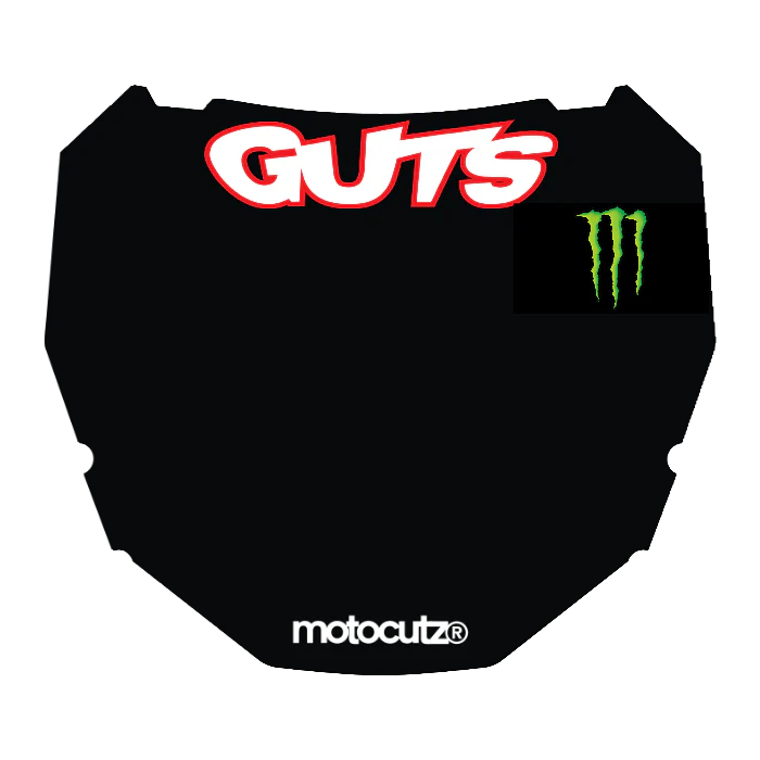 CUSTOM ODI NUMBER PLATE DECAL