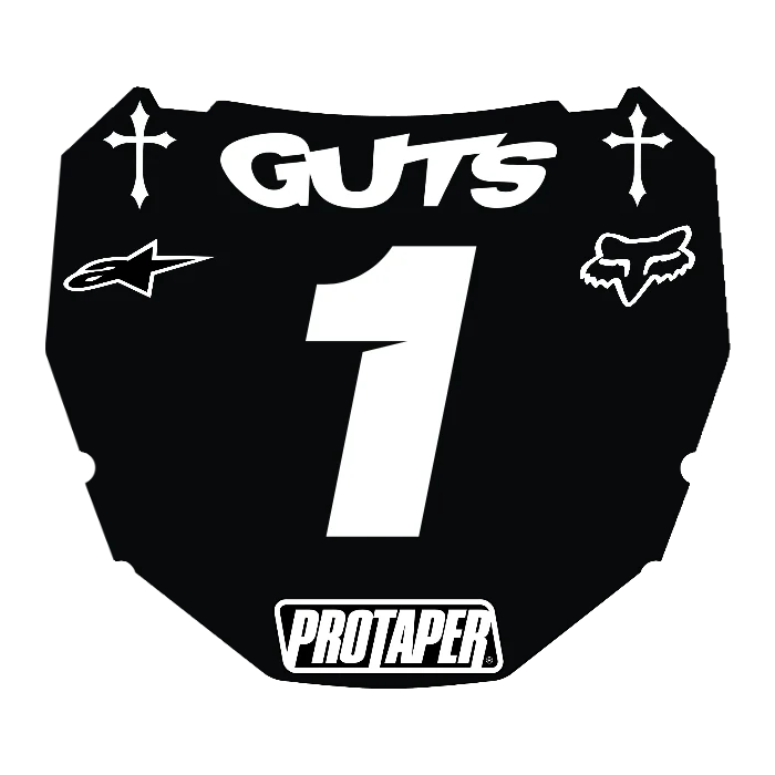 CUSTOM ODI NUMBER PLATE DECAL