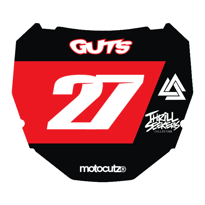 CUSTOM ODI NUMBER PLATE DECAL
