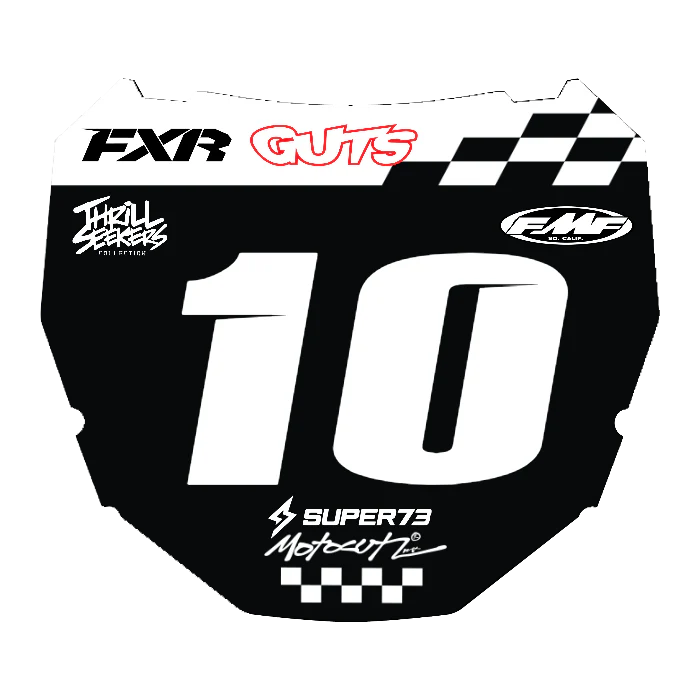 CUSTOM ODI NUMBER PLATE DECAL