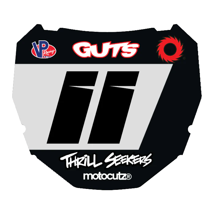 CUSTOM ODI NUMBER PLATE DECAL