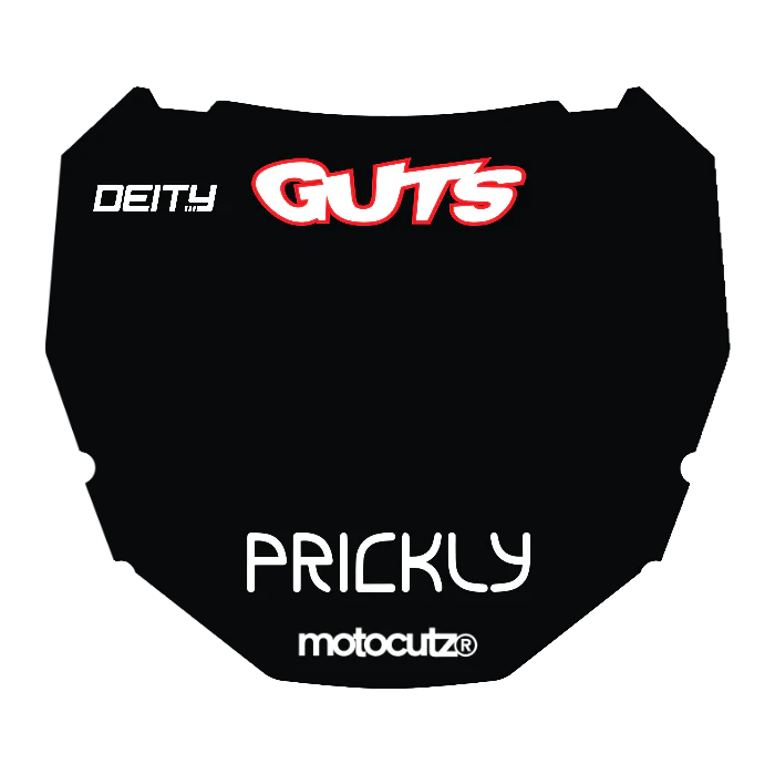 CUSTOM ODI NUMBER PLATE DECAL