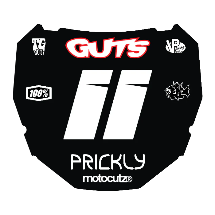 CUSTOM ODI NUMBER PLATE DECAL