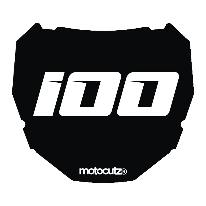 CUSTOM ODI NUMBER PLATE DECAL