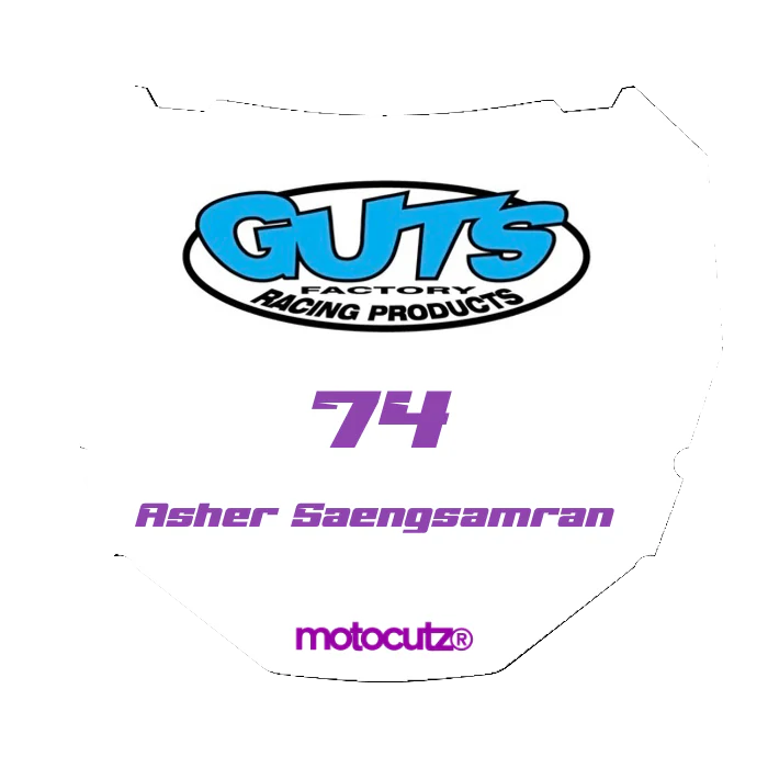 CUSTOM ODI NUMBER PLATE DECAL