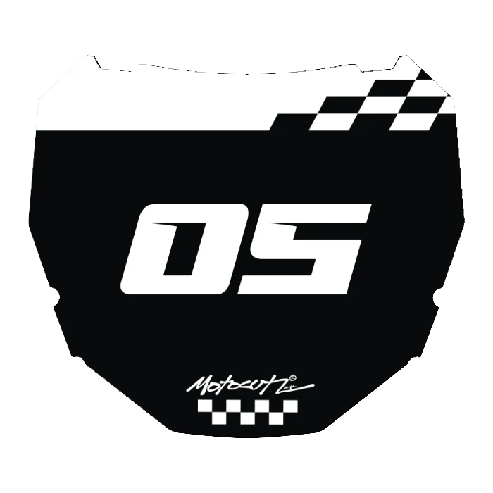 CUSTOM ODI NUMBER PLATE DECAL