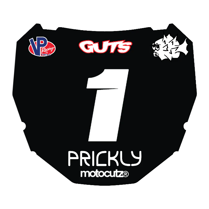 CUSTOM ODI NUMBER PLATE DECAL