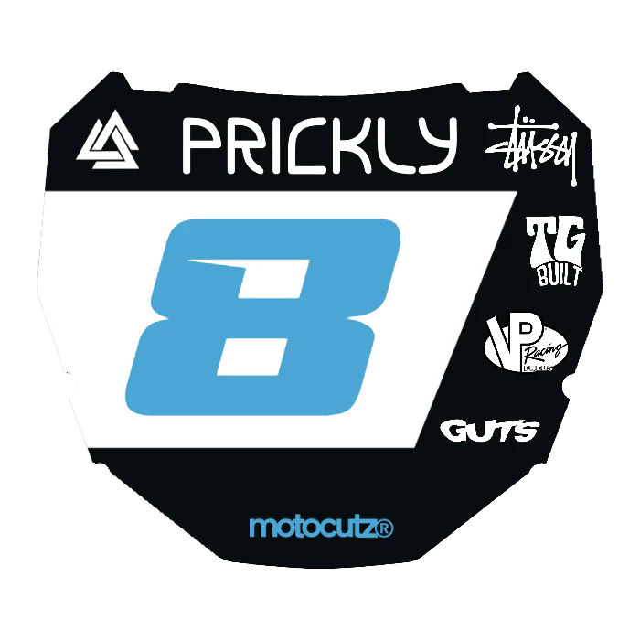 CUSTOM ODI NUMBER PLATE DECAL