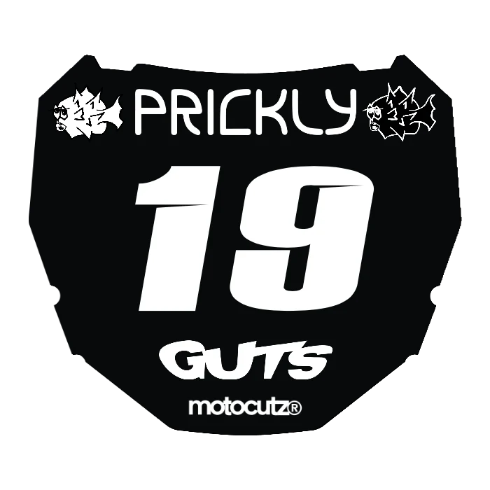 CUSTOM ODI NUMBER PLATE DECAL