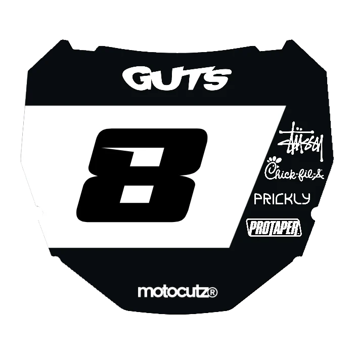CUSTOM ODI NUMBER PLATE DECAL
