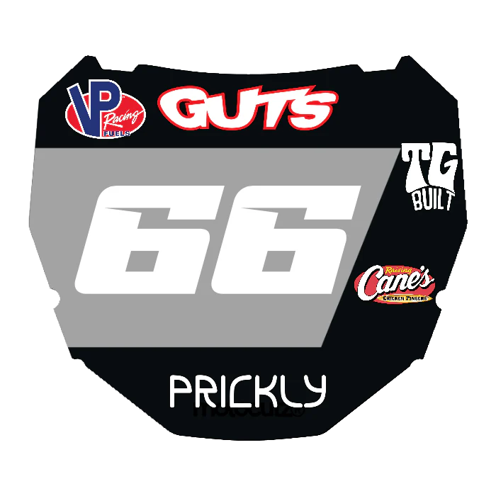 CUSTOM ODI NUMBER PLATE DECAL