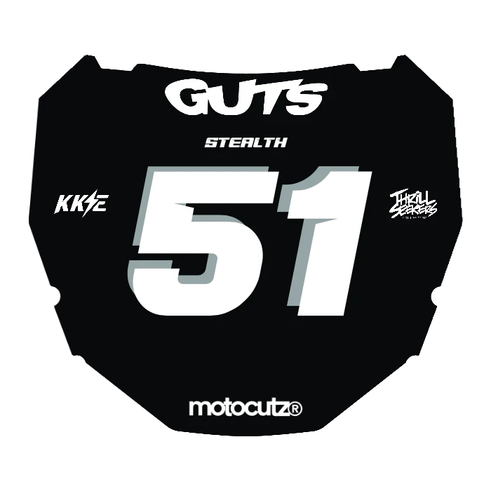 CUSTOM ODI NUMBER PLATE DECAL