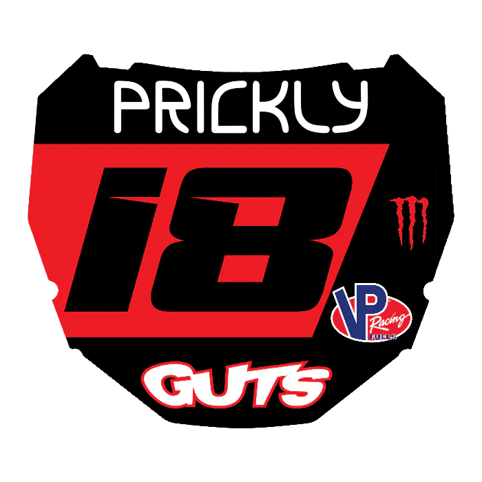 CUSTOM ODI NUMBER PLATE DECAL