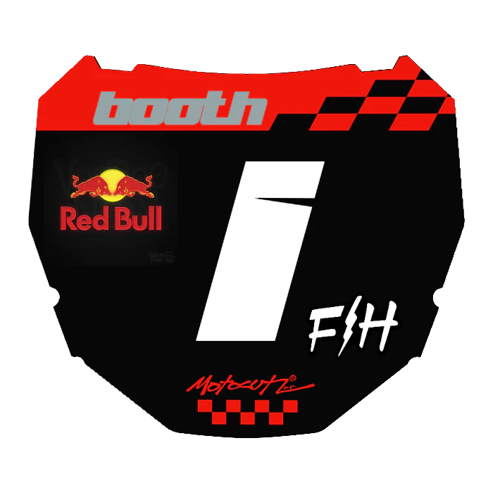 CUSTOM ODI NUMBER PLATE DECAL