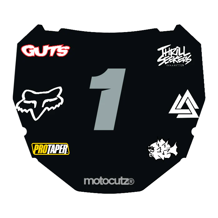 CUSTOM ODI NUMBER PLATE DECAL