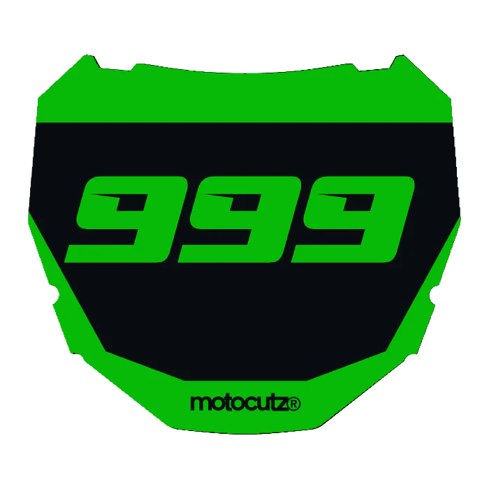 CUSTOM ODI NUMBER PLATE DECAL