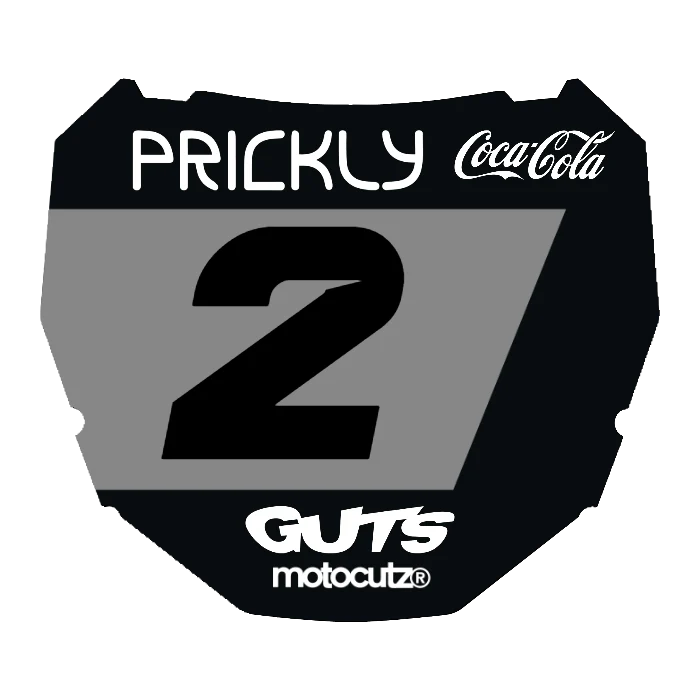 CUSTOM ODI NUMBER PLATE DECAL