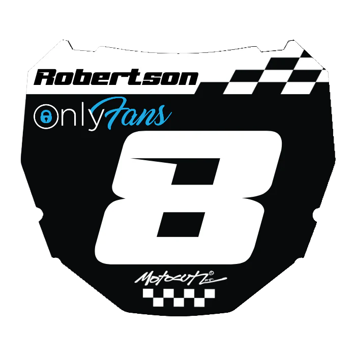 CUSTOM ODI NUMBER PLATE DECAL