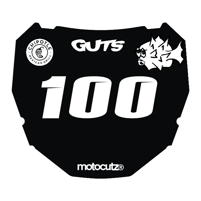 CUSTOM ODI NUMBER PLATE DECAL